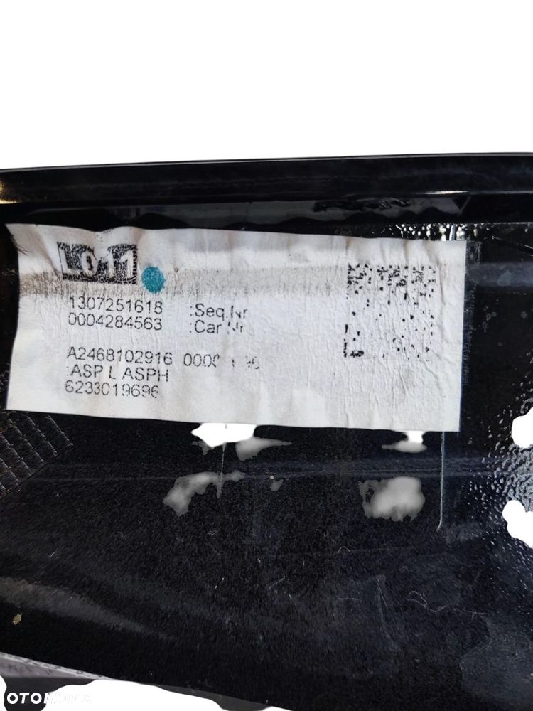 MERCEDES B KLASA W246 LUSTERKO LEWE 7 PIN KOD 761 - 11