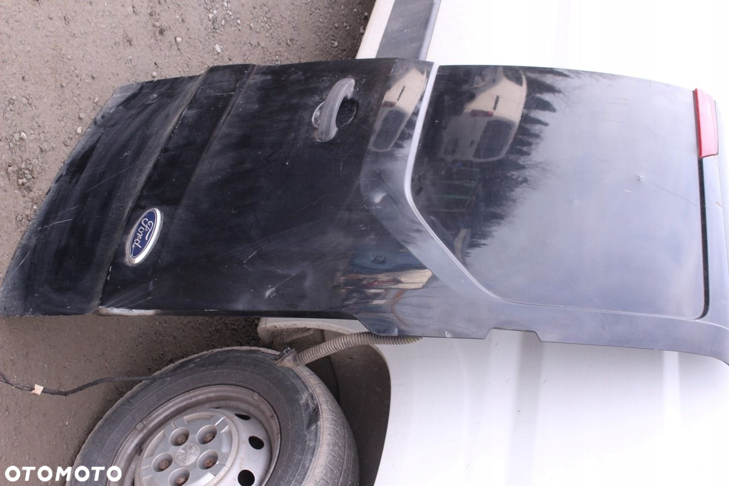 Drzwi Prawy Tył Skrzydełko Kompletne Ford Transit Custom - 3