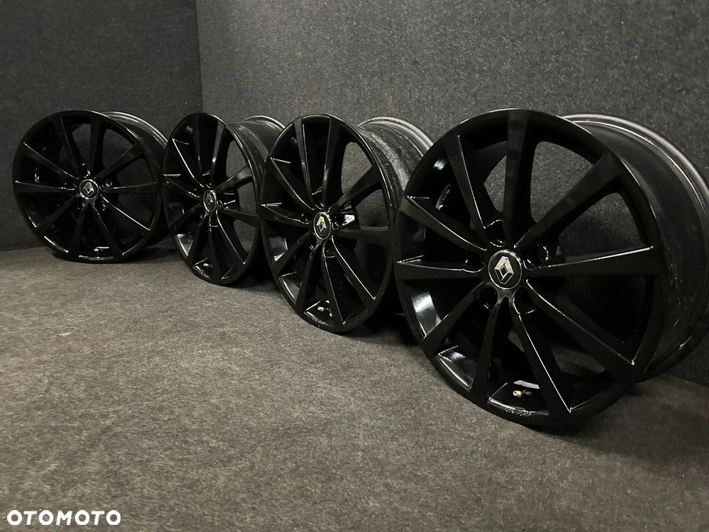 Alufelgi Renault Kadjar, Megane III, IV, Scenic IV, Talisman, Dacia Duster 17 cali 5x114,3 4szt. z czujnikami! - 1