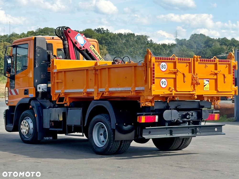 Iveco Eurocargo 120E18 * WYWROTKA 3,45 m * HMF 403 K1 * STAN BDB - 7