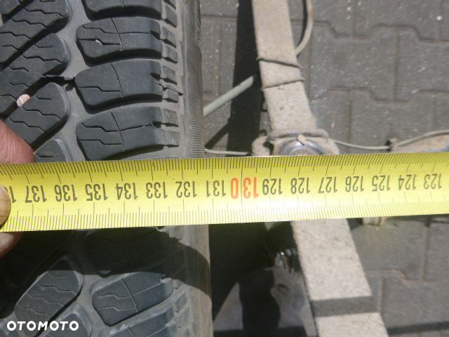 BELKA TYŁ TYLNA KOMPLETNA Z RESORAMI NA PRZYCZEPKĘ FIAT DOBLO - 12