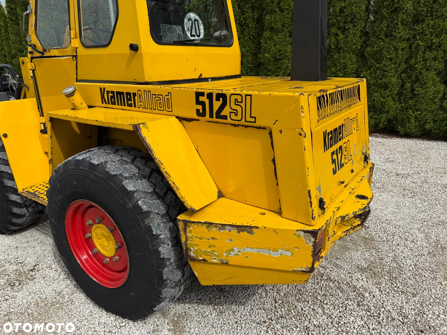 Kramer 512 SL / ŁADNA! / Z NIEMIEC / BARDZO ZWROTNA - DWIE OSIE SKRĘTNE / ORYGINAŁ / 418 318 420 520 312 320 - 20