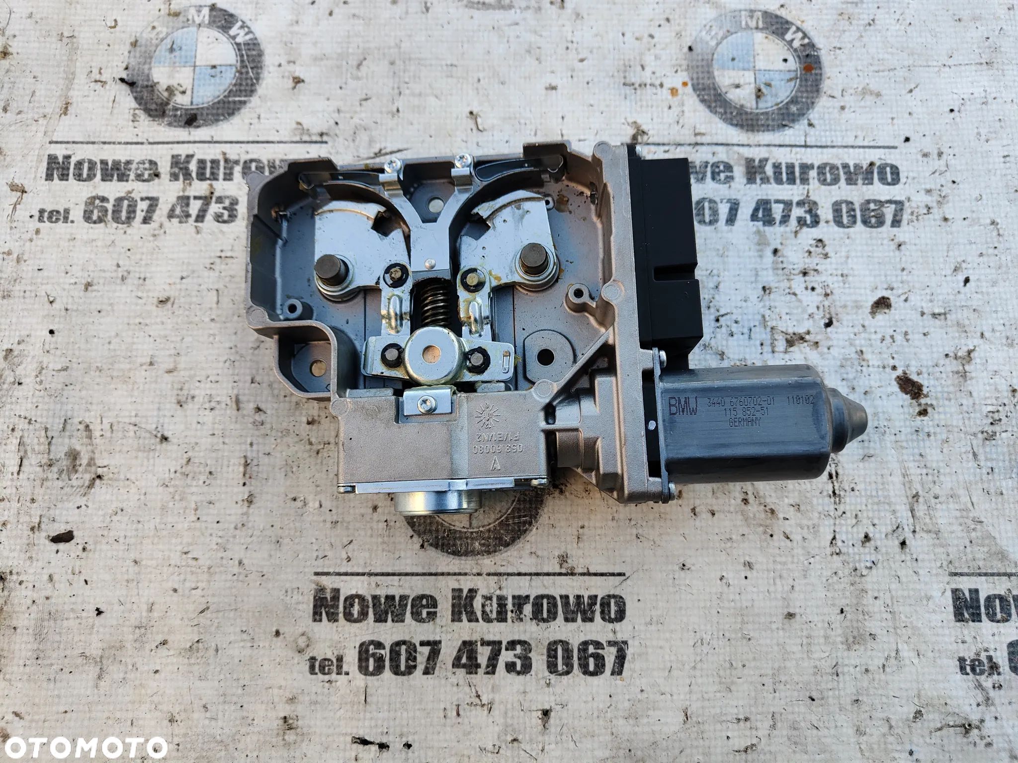BMW E65 E66 Hamulec Ręczny Elektryczny 6760702 - 1