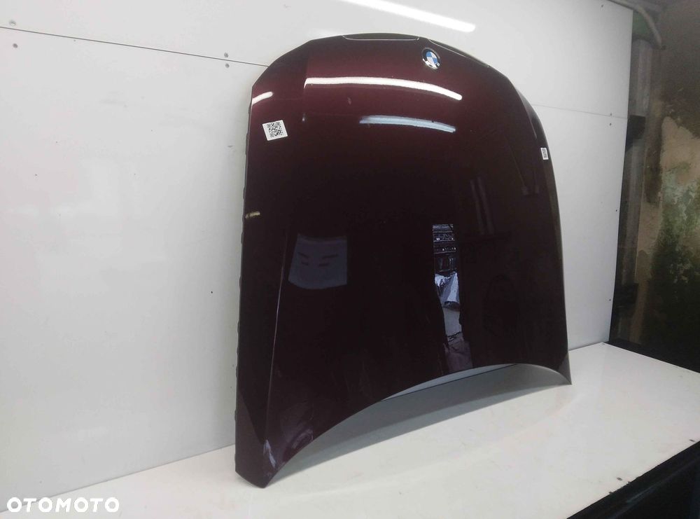 + MASKA POKRYWA SILNIKA BMW E90 E91 SERIA 3 BARBERAROT BORDO BORDOWA - 3