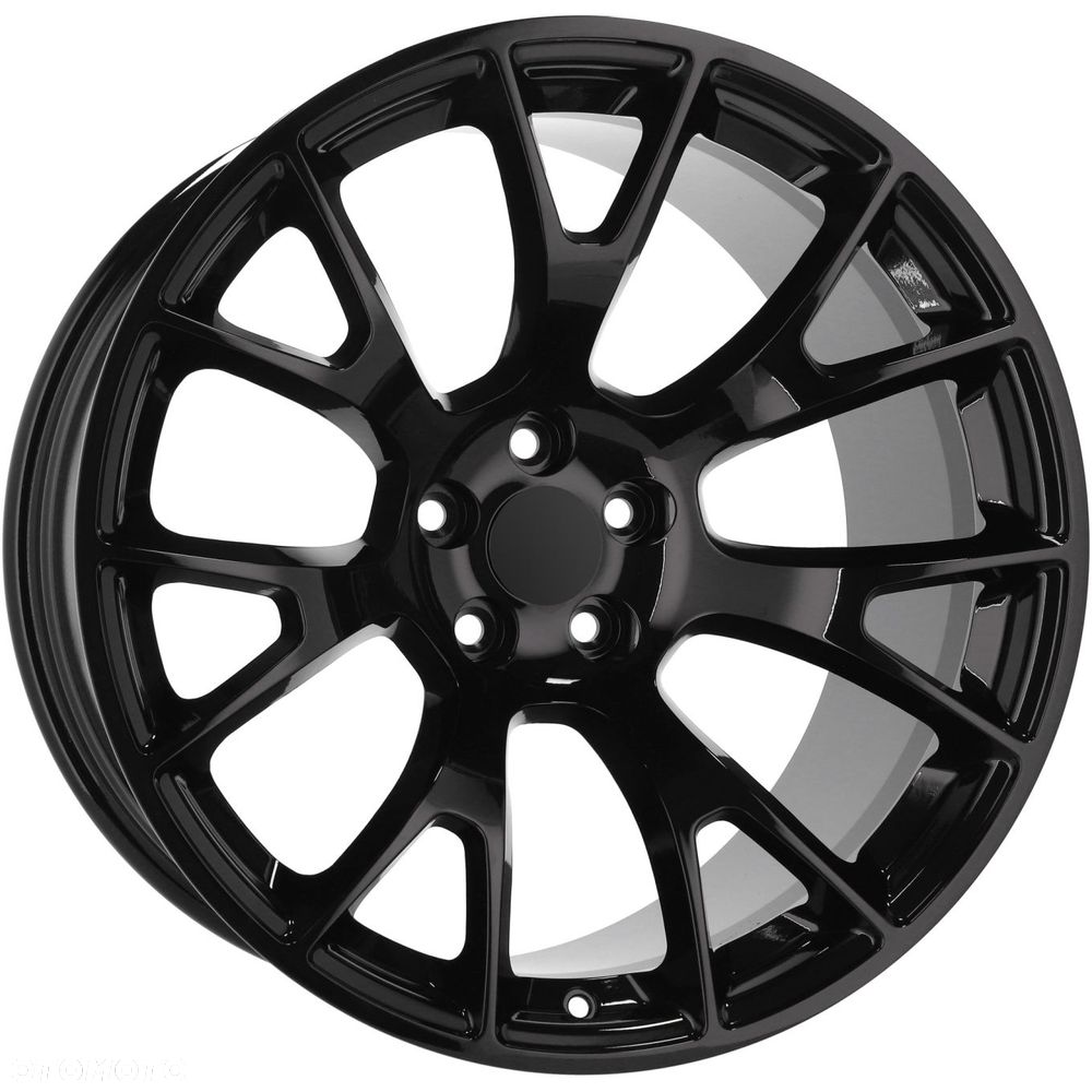 4x Nowe Felgi 20 5x115 m.in. do DODGE Charger Challenger SRT8 R/T V6 V8 300C Czarne - A8872 (BY1523) - 9