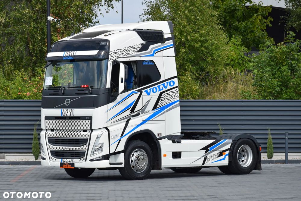 Volvo FH500 / EURO 6 / NOWY MODEL / KLIMATYZACJA POSTOJOWA / ACC / LEDY / 2 ZBIORNIKI PALIWA / FULL SPILERY / 2022 / SERWISOWANY / SPROWADZONY