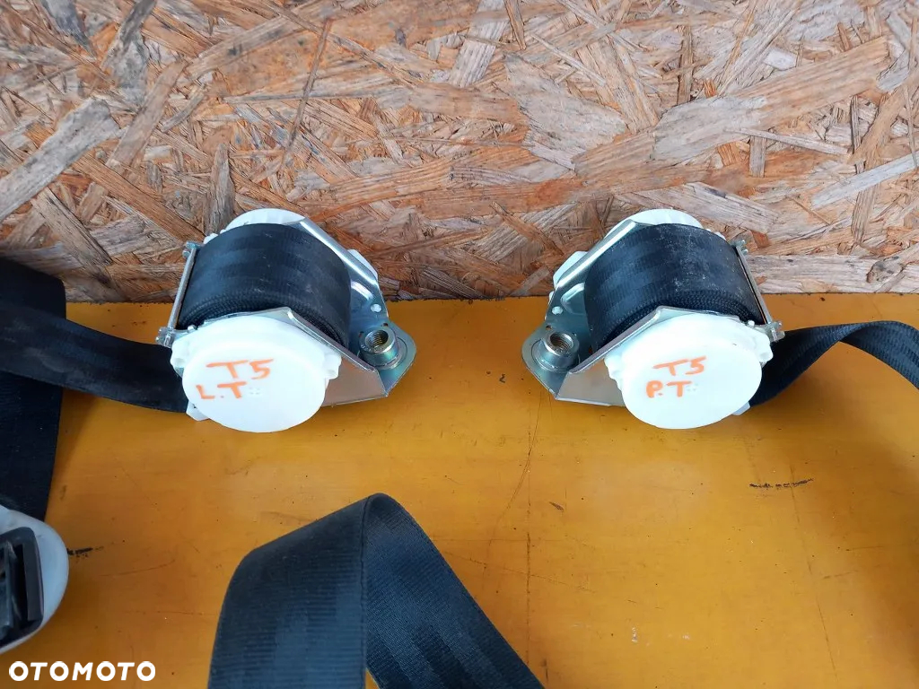 Pas Bezpieczeństwa Tylny II Rząd Lewy Tył Vw Transporter T5 7H0857811B - 2