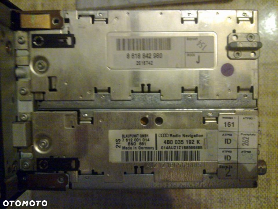 NAVIGATION PLUS AUDI A6 C5 - 2