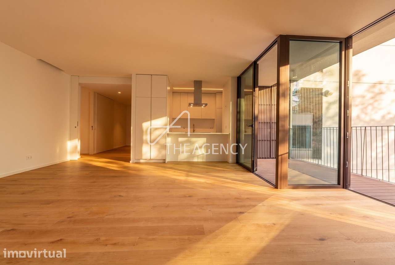 Apartamento novo de 3 quartos com terraço e vista para o parque - Grande imagem: 4/34