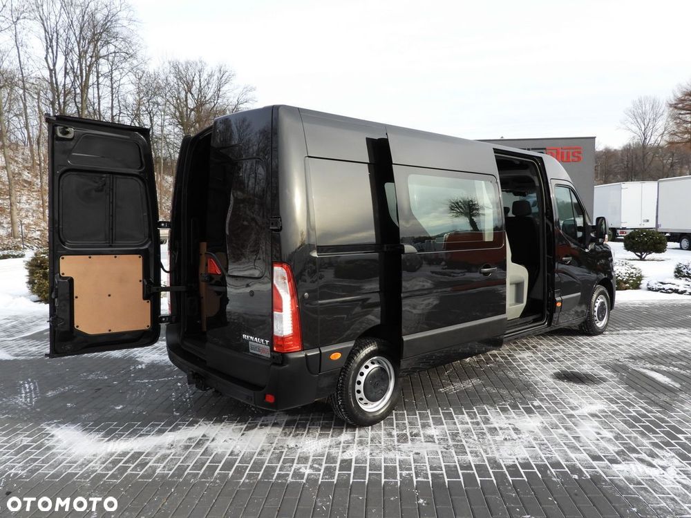 Renault MASTER FURGON BRYGADÓWKA 7 MIEJSC TEMPOMAT NAWIGACJA LEDY AUTOMAT  KLIMATYZACJA  180KM - 4