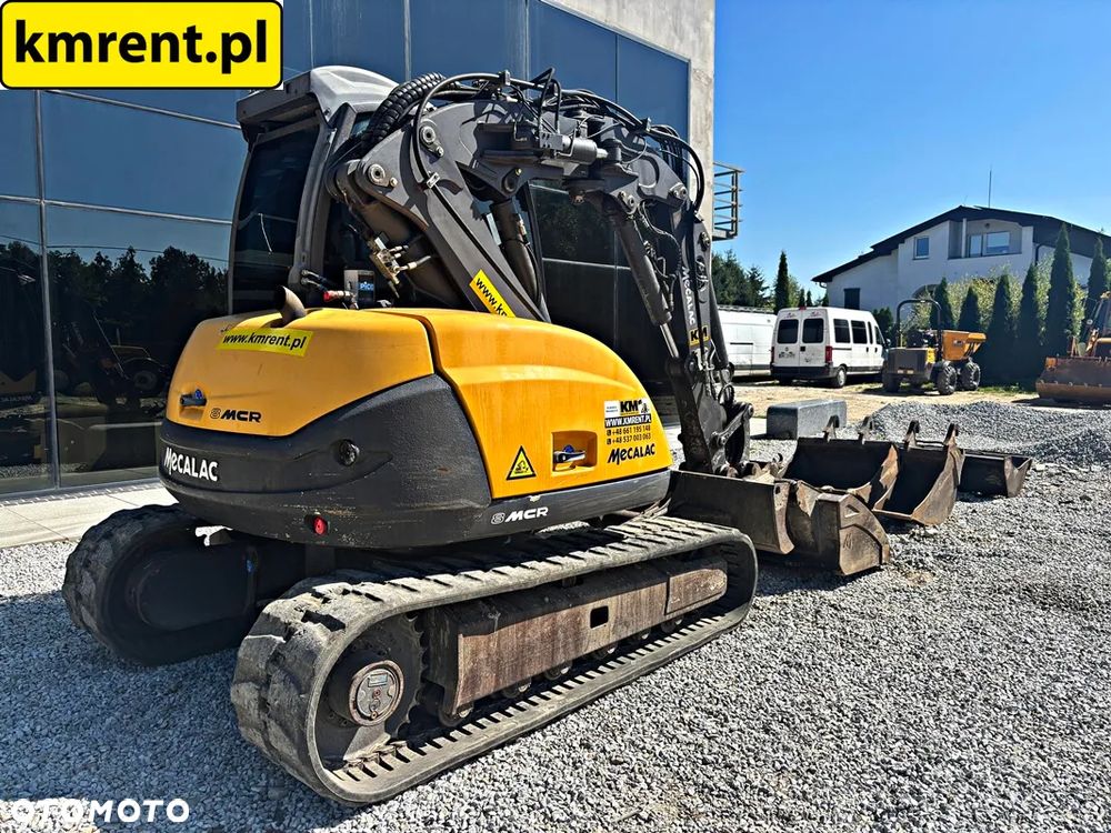 Mecalac 8 MCR MINI-KOPARKA 2018R | MECALAC 6 MCR, JCB 8065 8080 8085 85 Z VOLVO ECR 88, CAT 308, 307 , BOBCAT 80 KOMATSU PC 88 - 23