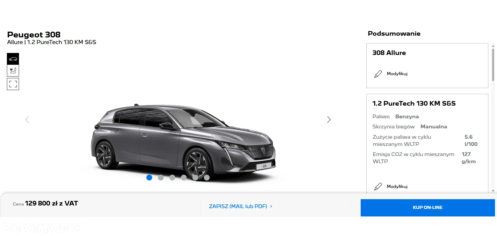 Peugeot 308 1.2 PureTech Allure Pack S&S - 17