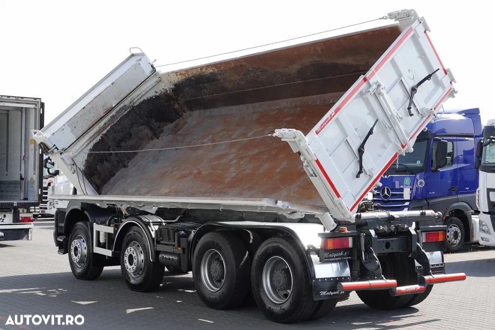 DAF CF 85.410 / 8X4 / BASCULANTE 2 STR / BORDMATIC / HIDROBOARD / IMPORTAT - 6
