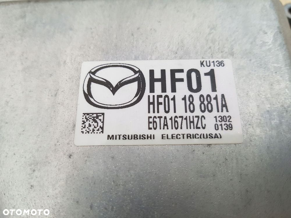 mazda cx-30 cx30 moduł ecu sterownik komputer silnika hf01-18-881a hf01 - 3