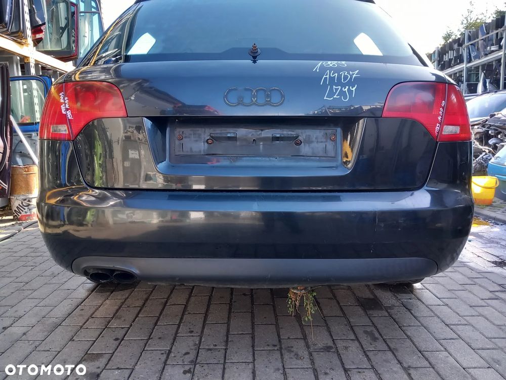 AUDI A4 B7 ZDERZAK TYLNY TYŁ KOMBI KOLOR: LZ9Y