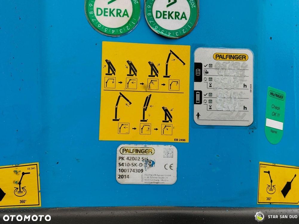 Scania G450 6x4 PALFINGER PK 42002 SH HDS Żuraw Fly Jib Wciagraka - 21