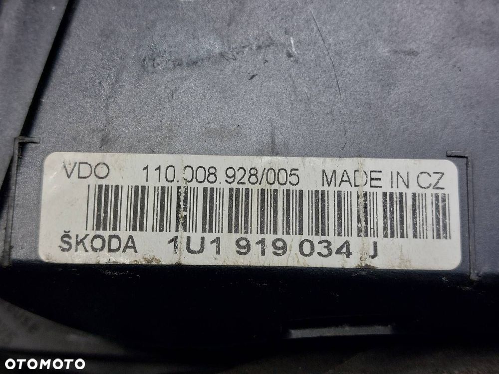 ZESTAW STARTOWY SKODA OCTAVIA I 1.6 8V 06A906019AN 4B0905851C 1U1919034J - 7