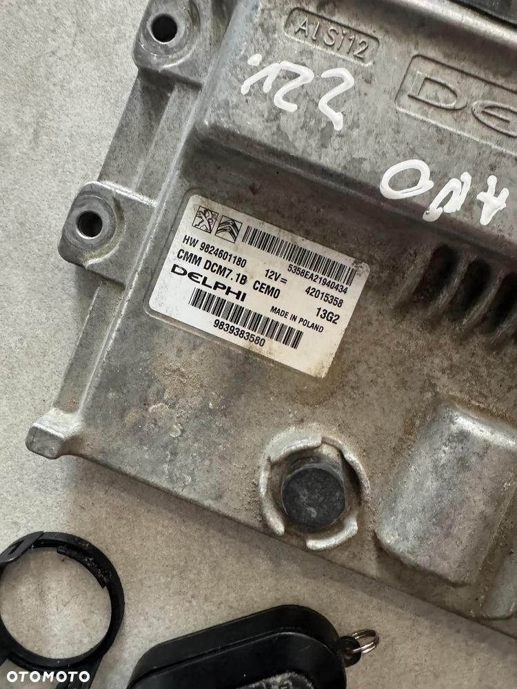 Movano Boxer Jumper 2,2 140KM E6 HDI 19-24 zestaw sterownik komputer 9824601180 - 3