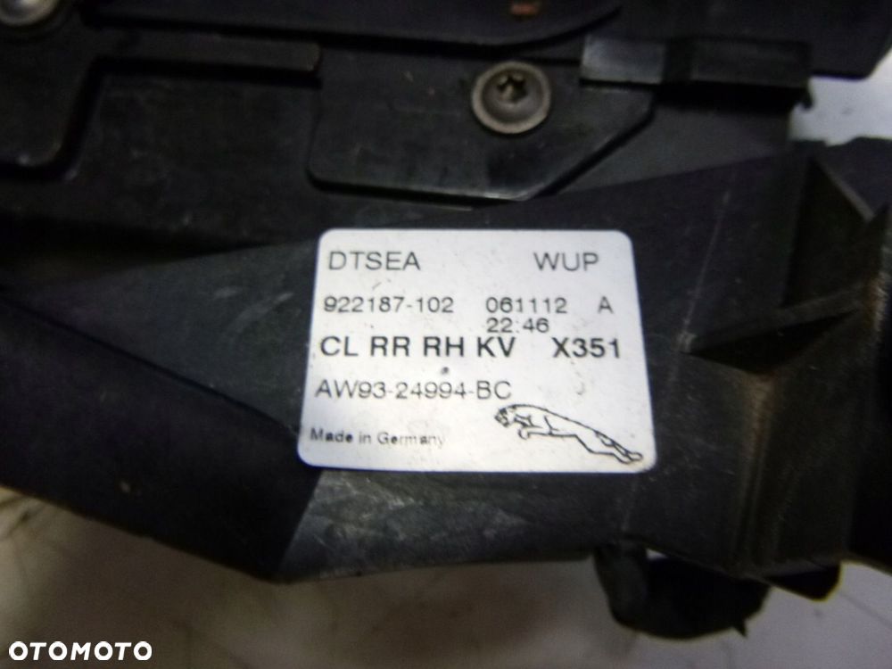 JAGUAR XJ X351 ZAMEK CENTRALKA TYŁ PRAWY KEYLESS - 6