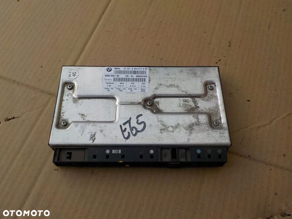 moduł fotela bmw e65 6924877 - 1