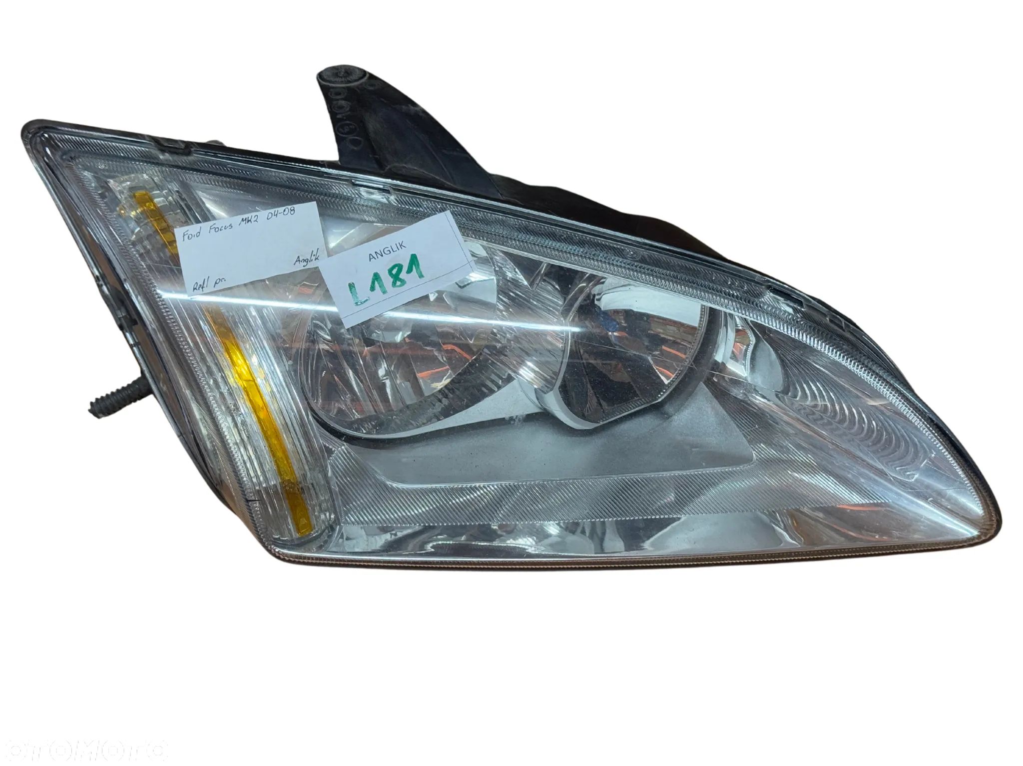 LAMPA REFLEKTOR GŁÓWNY PRAWY FORD FOCUS MK2 2004- ANGLIK - 1