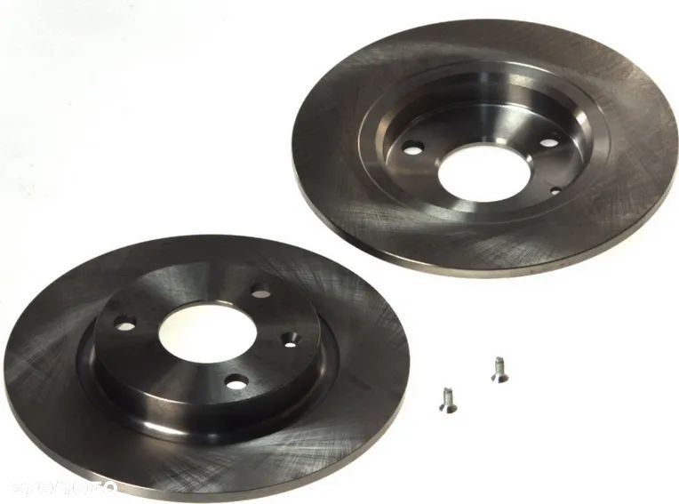 TARCZE HAMULCOWE PRZÓD  CITROEN AX , C3 II ,SAXO , PEUGEOT 106 , PEUGEOT 106 II - 1