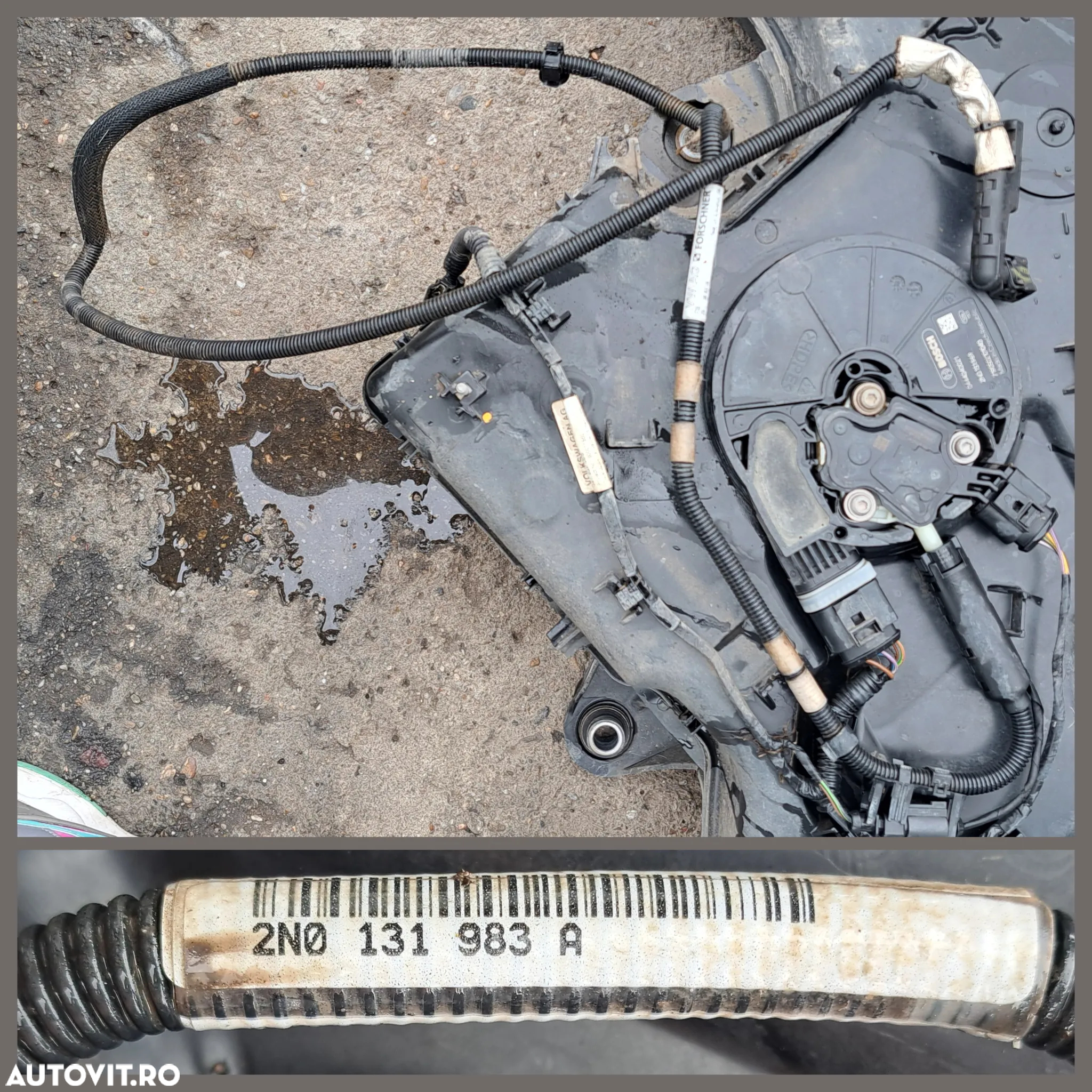 VW Crafter 2.0 tdi 2019 cardan catalizator filtru de particule toba de esapament rezervor AdBlue - 7