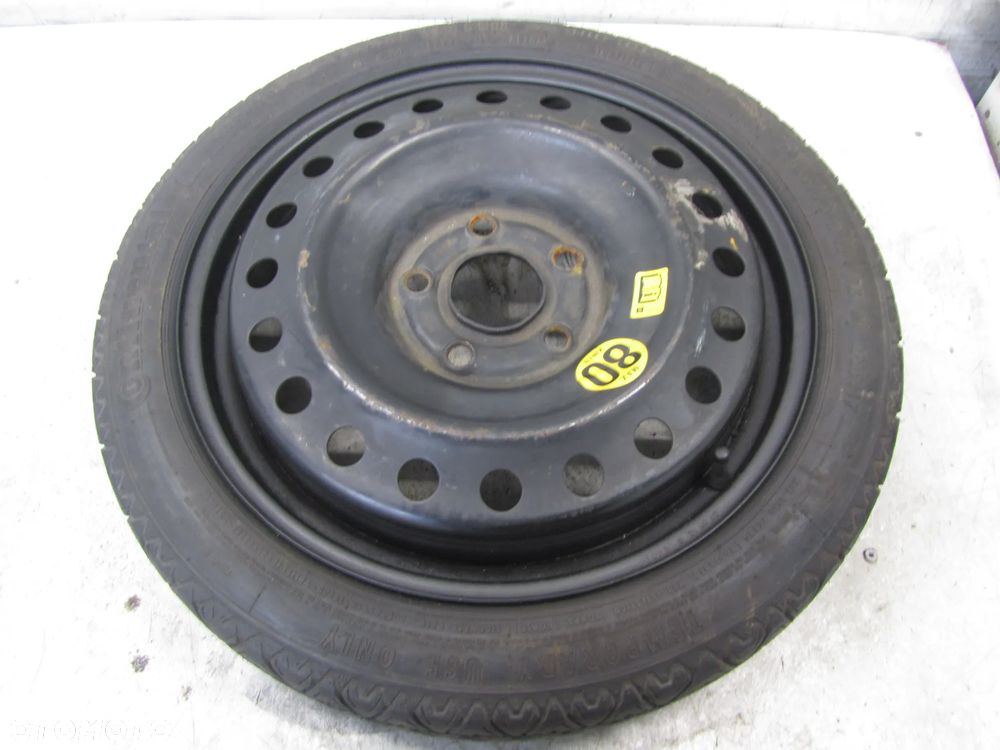 opel koło dojazdowe 5x110 125/70 r17 - 1