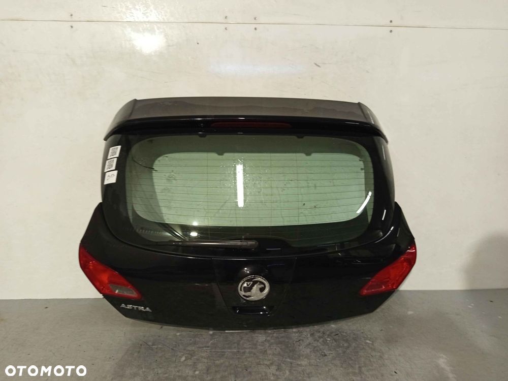 + KLAPA BAGAŻNIKA TYŁ TYLNA OPEL ASTRA 4 IV J HB Z22C CZARNY - 1