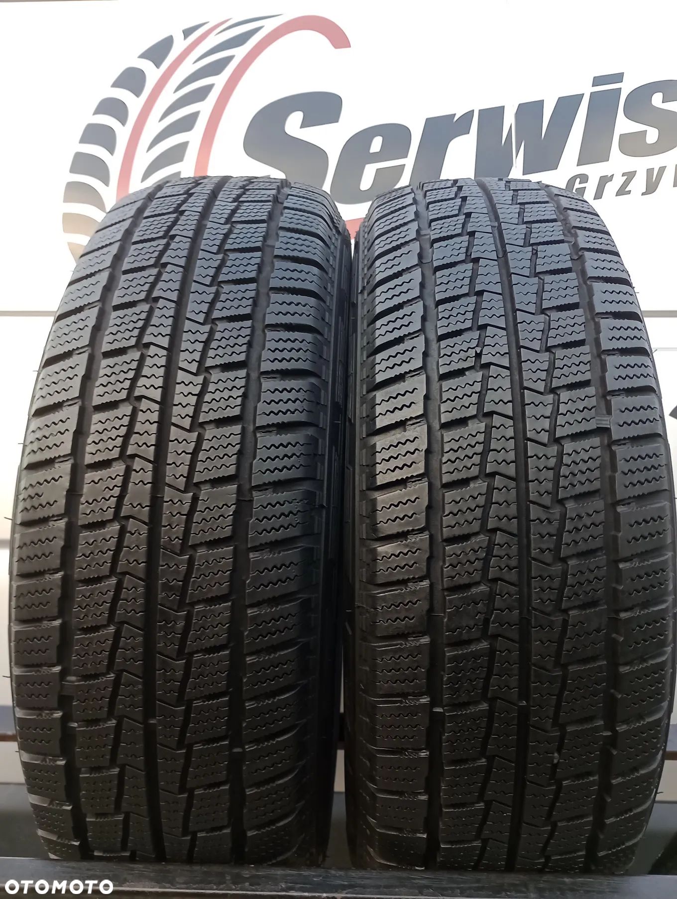 * OPONY ZIMOWE 2x 195/60 R16C 97T 4816dot 2x8mm Hankook Winter Rw06 - 1