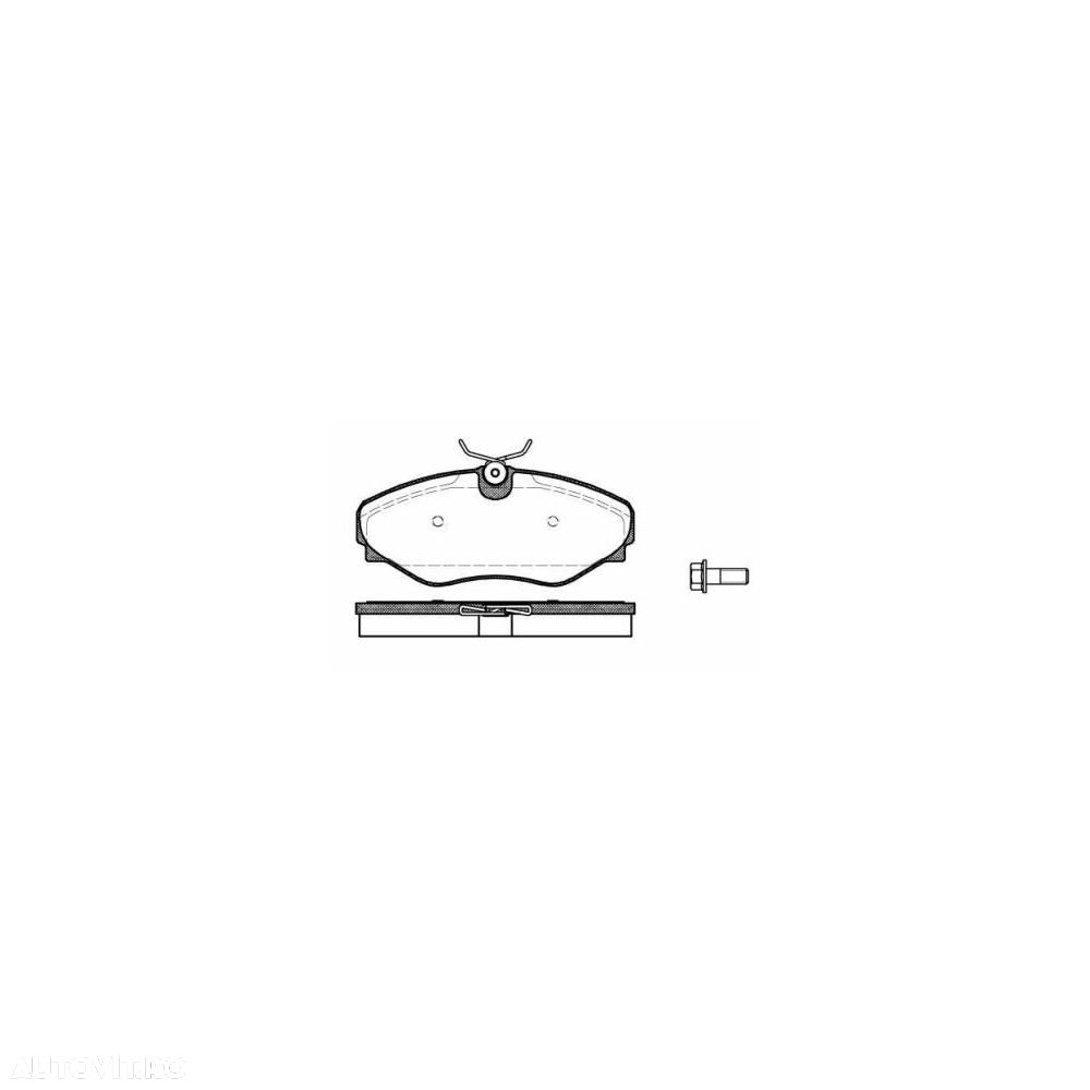 Placute frana fata Renault Espace 3 (Je0), 11.1996-10.2002, marca SRLine S70-0292 - 1