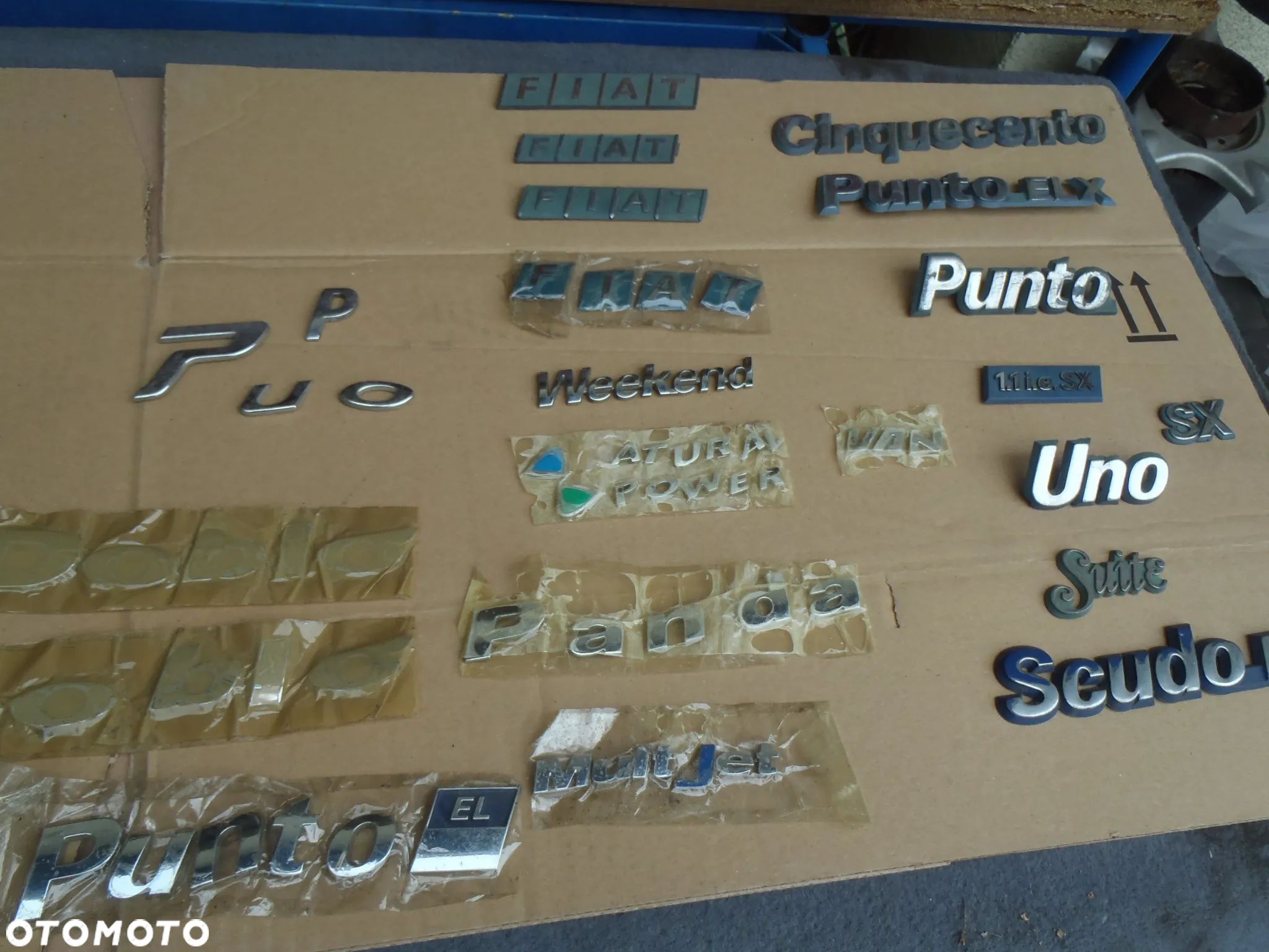 logo emblemat znaczek napis marea sporting seicento cinquecento punto uno doblo scudo elx sx 55 orginal - 1