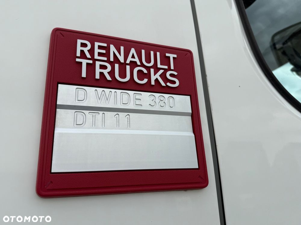Renault D 380 / POD KONTENERY / WINDA / DO ZABUDOWY / PRZÓD TYŁ PODUSZKA / SYPIALNA / SPROWADZONY / STAN BDB / / / - 21