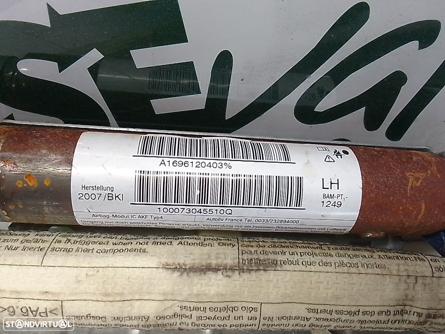Airbags De Cortina Esq Mini Mini Clubman (R55) - 2