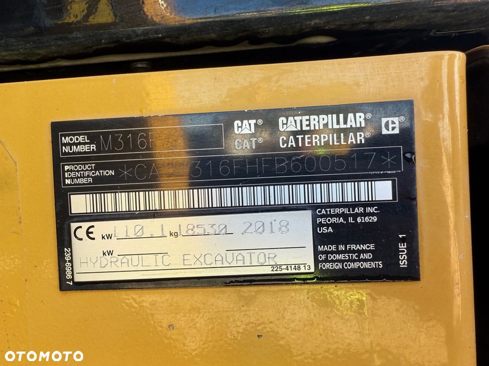 Caterpillar 316F - 10