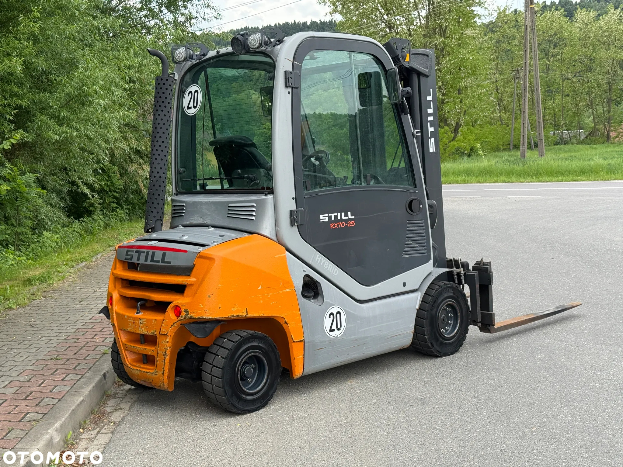 Still * Sprowadzony * Still RX 70-25 Triplex * Wózek Widłowy * Stan Idealny * - 9