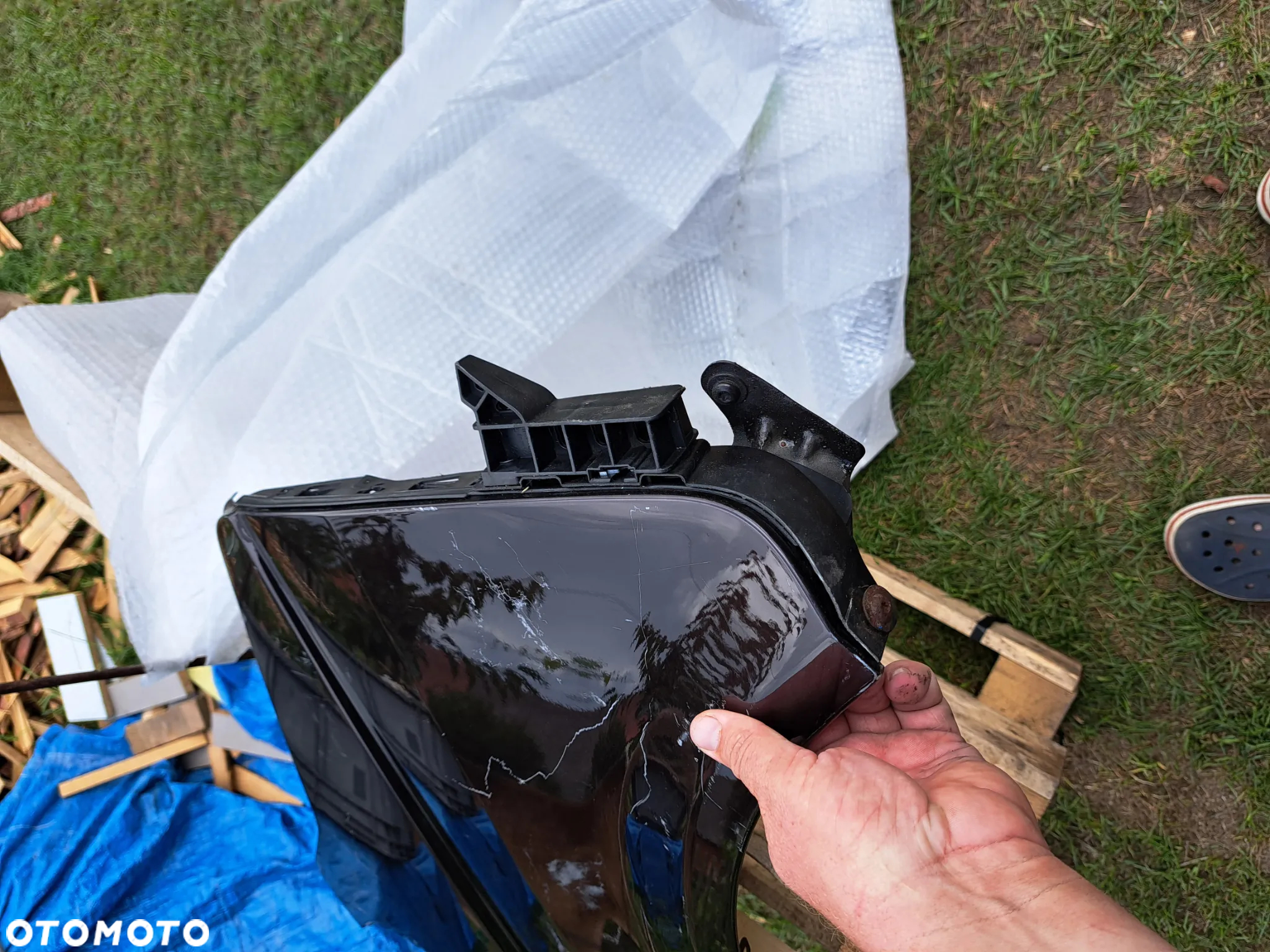 Błotnik prawy przód przedni VW T5 T-5 7H 7E 7E0807177 - 4