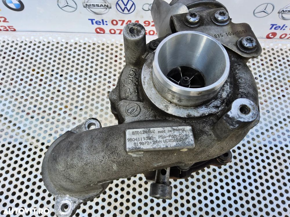 Turbina Peugeot 1.6 3008 308 euro 6 2008 208 cod 9804119380 c4 cactus expert 508 5008 Ford 1.5 - 2
