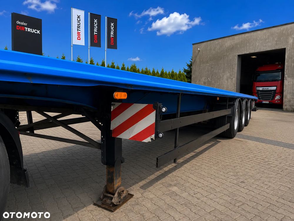 Fruehauf TX 34 Naczepa Ciężarowa PLATFORMA, OSIE SMB, Mocna Podłoga, Hamulce po remoncie ! - 13