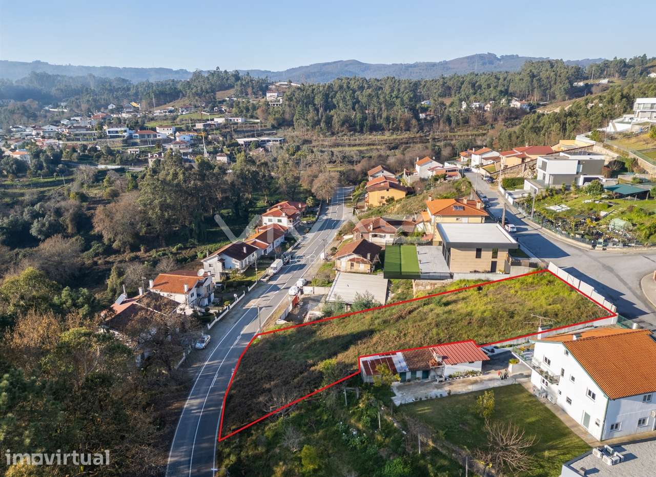 Lote para moradia individual em Esqueiros, Vila Verde - Grande imagem: 3/21