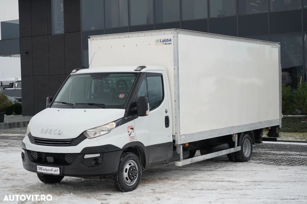 Iveco DAILY 50-180 / IZOTERMĂ / CONTAINER 5.5 M / LIFT DHOLLANDIA / OBLOANE LATERALĂ / HI-MATIC - 3