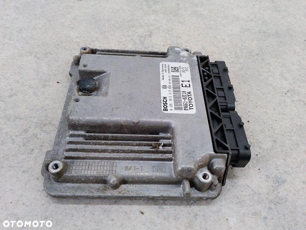KOMPUTER, STEROWNIK TOYOTA AURIS I 89661-02E10 0281013413  BOSCH  1.4 D-4D - 4