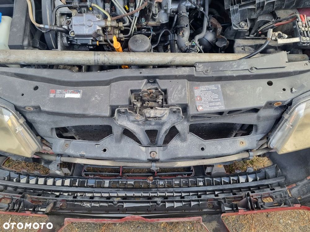 VOLKSWAGEN BORA 98-06 r. 1,6 B PAS PRZEDNI KOMPLET CHŁODNIC WENTYLATOR EU + - 2