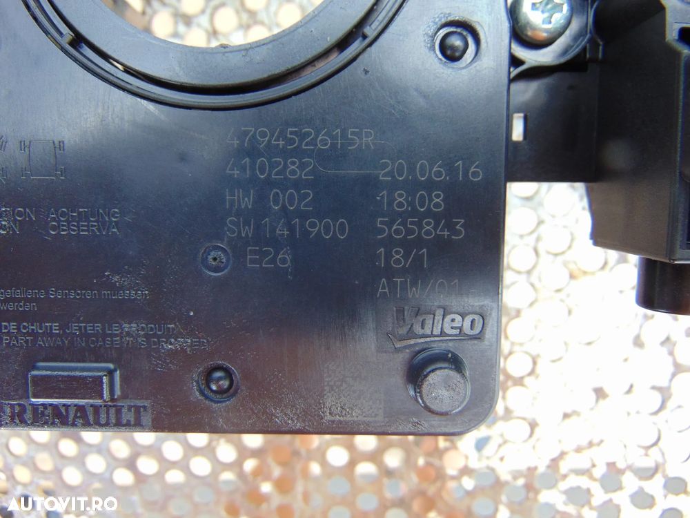 Senzor unghi volan Renault Megane 4 cod 479452615r kadjar scenic 4 dacia - 2