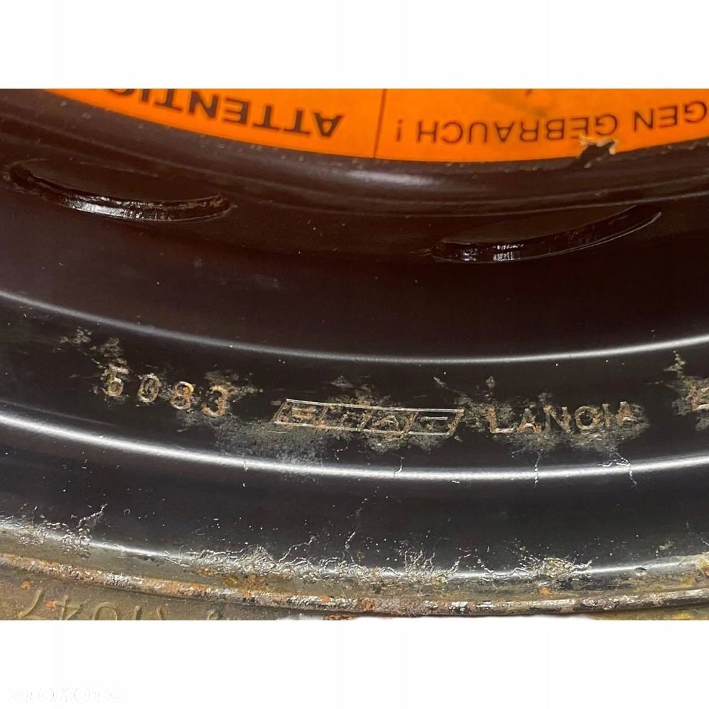 KOŁO DOJAZDOWE FIAT PANDA CINQUECENTO SEICENTO 135/80R13 4X98 ET33 - 13