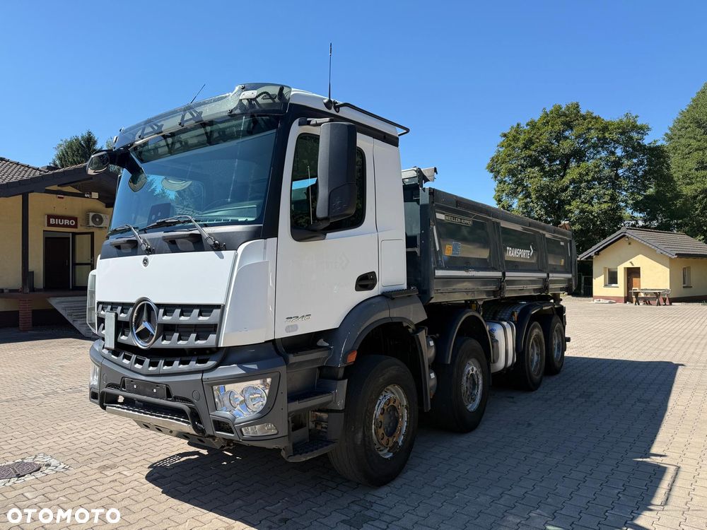 Mercedes-Benz 3246 AROCS wywrotka 3-str. MEILLER, BORDMATIC, 376 t.km.! - 1