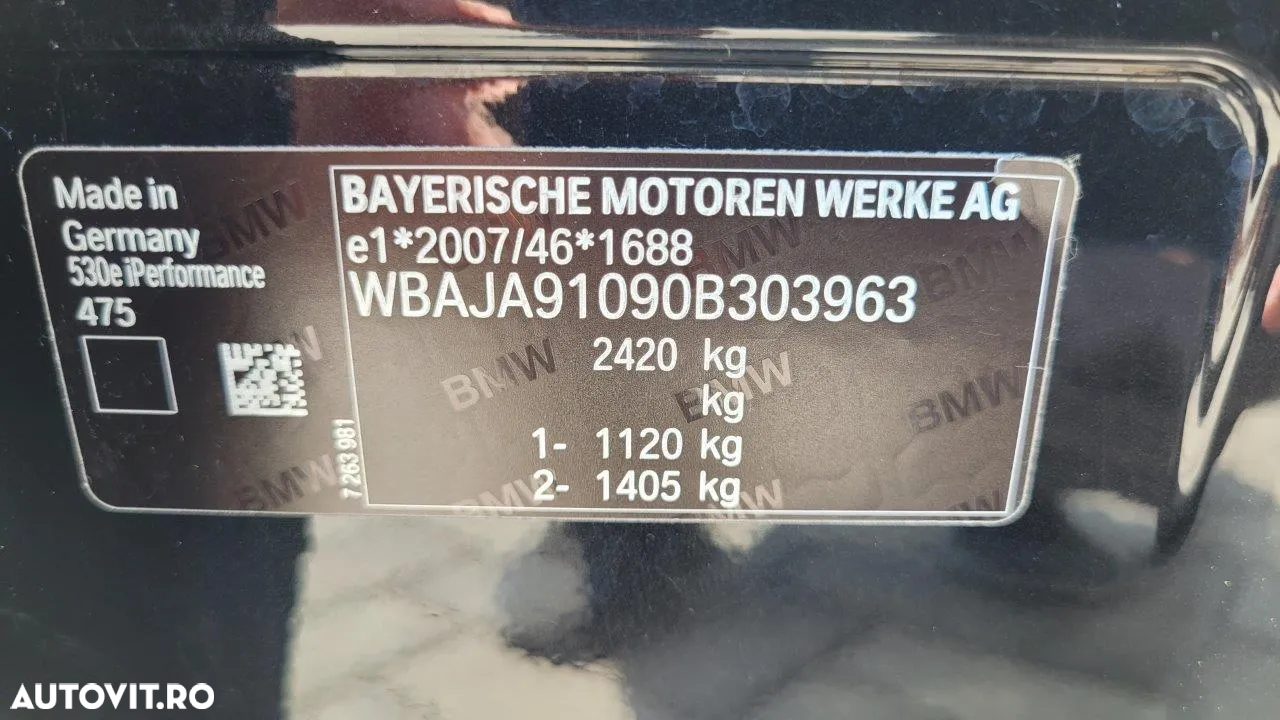 BMW Seria 5 530e iPerformance Aut. - 5