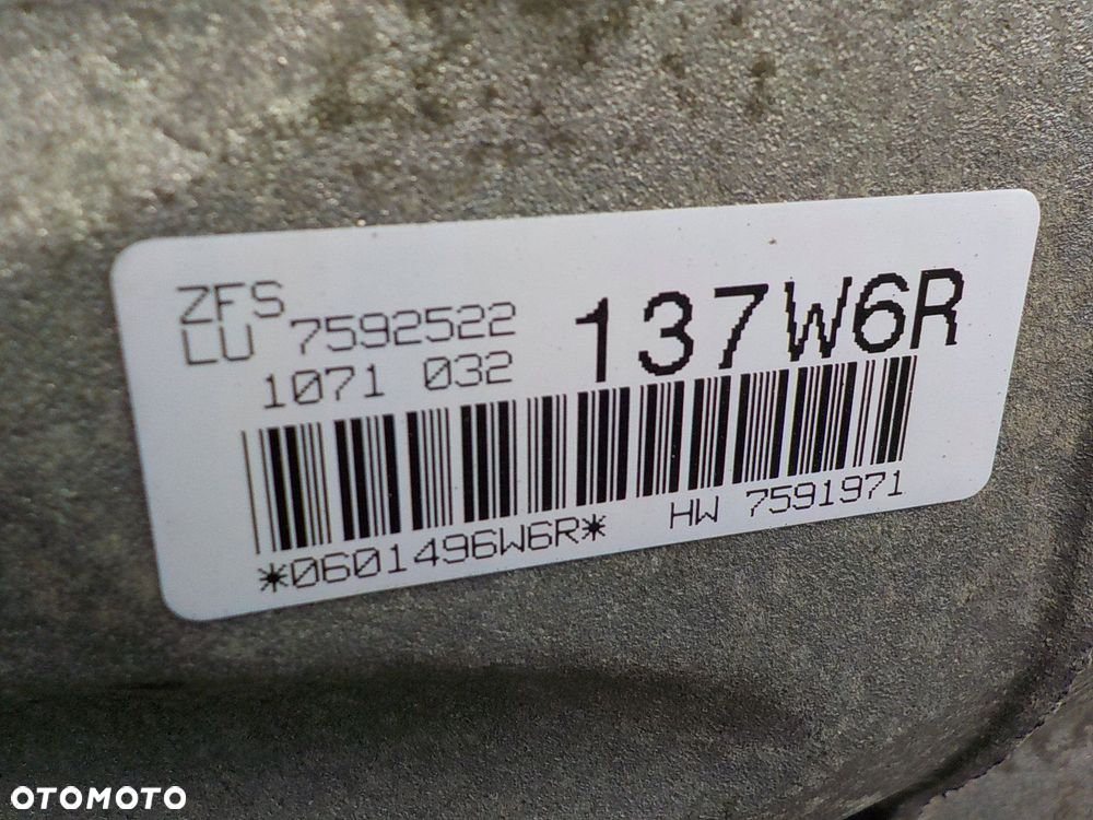 BMW 3 E90 2.0 B SKRZYNIA BIEGÓW 6HP21 7592522 - 3