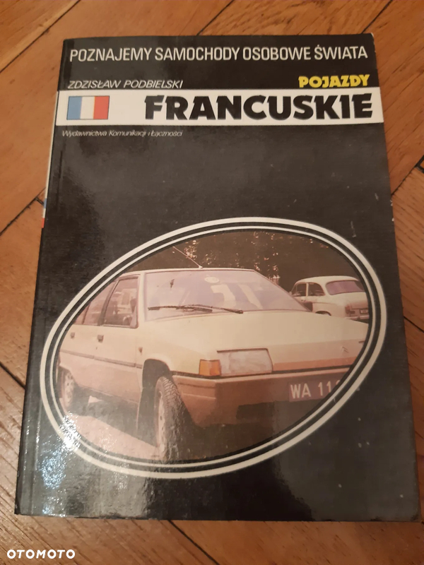 Książka POJAZDY FRANCUSKIE