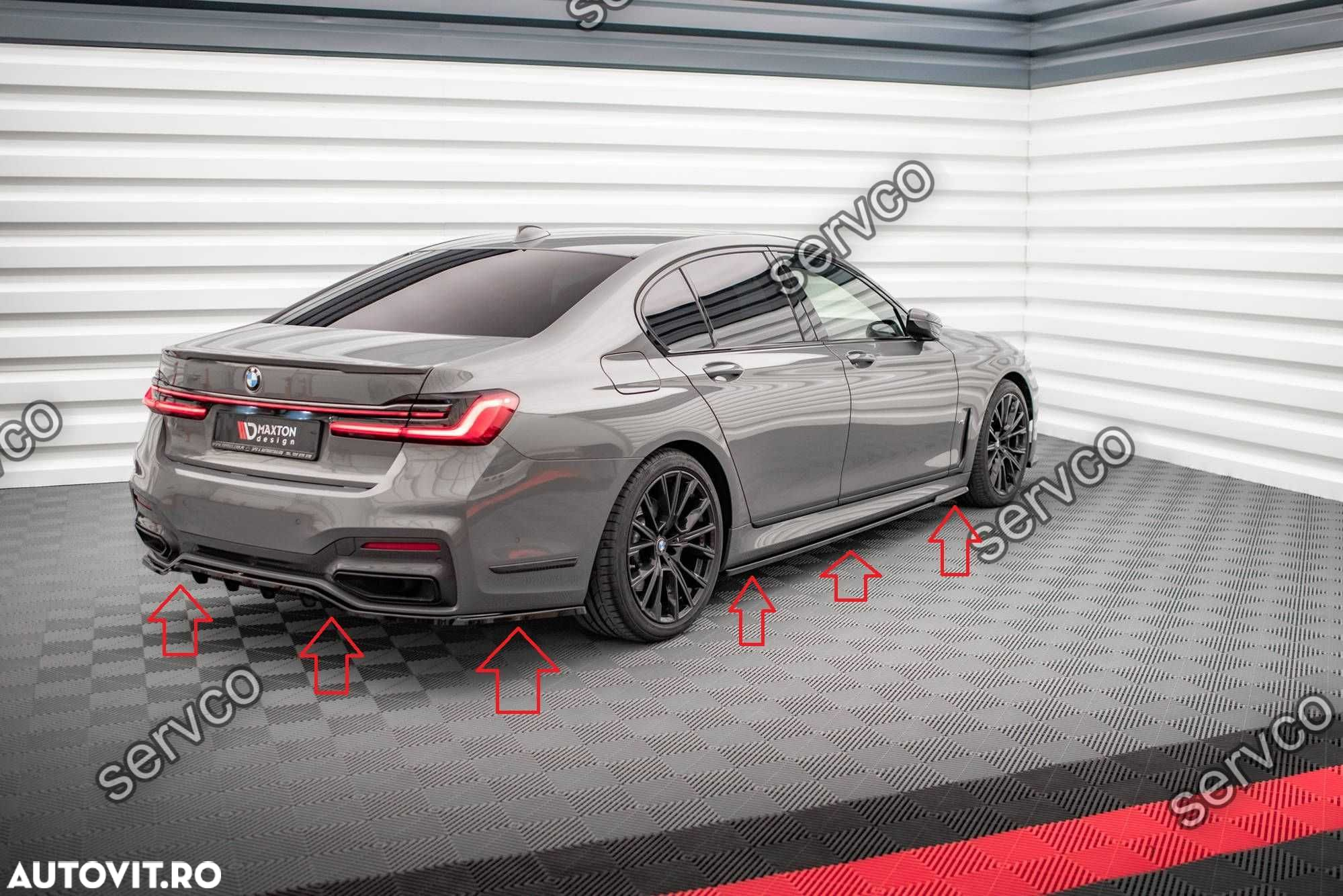 Pachet Bodykit Bmw Seria 7 G11 M-Pack Facelift 2019- v3 Maxton Design - 8
